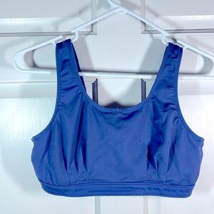 EXC Patagonia Breathable JOG BRA Athletic Top Blue Women’s Medium Vintage
